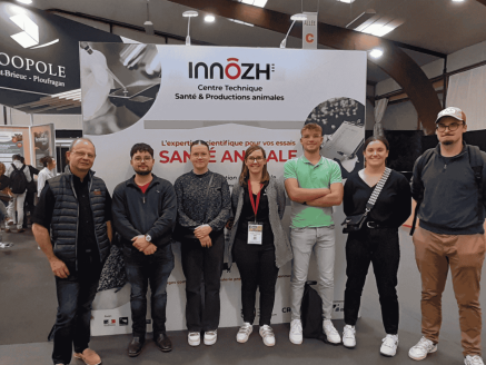 Visite des étudiants du Lycée Pommerit au SPACE 2024 : à la découverte des innovations en santé et productions animales