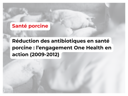 Comment les vétérinaires porcins français ont anticipé les enjeux de santé publique en limitant l’usage des antibiotiques critiques entre 2009 et 2012
