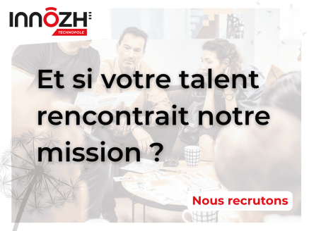Rejoignez INNOZH Technopole et contribuez à l’innovation de demain